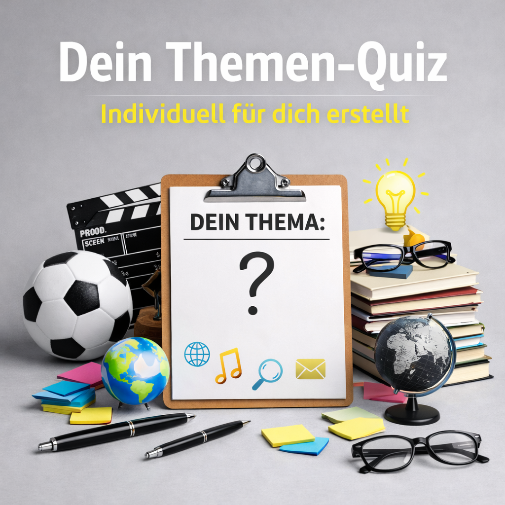 Dein Themen-Quiz - 90 Minuten